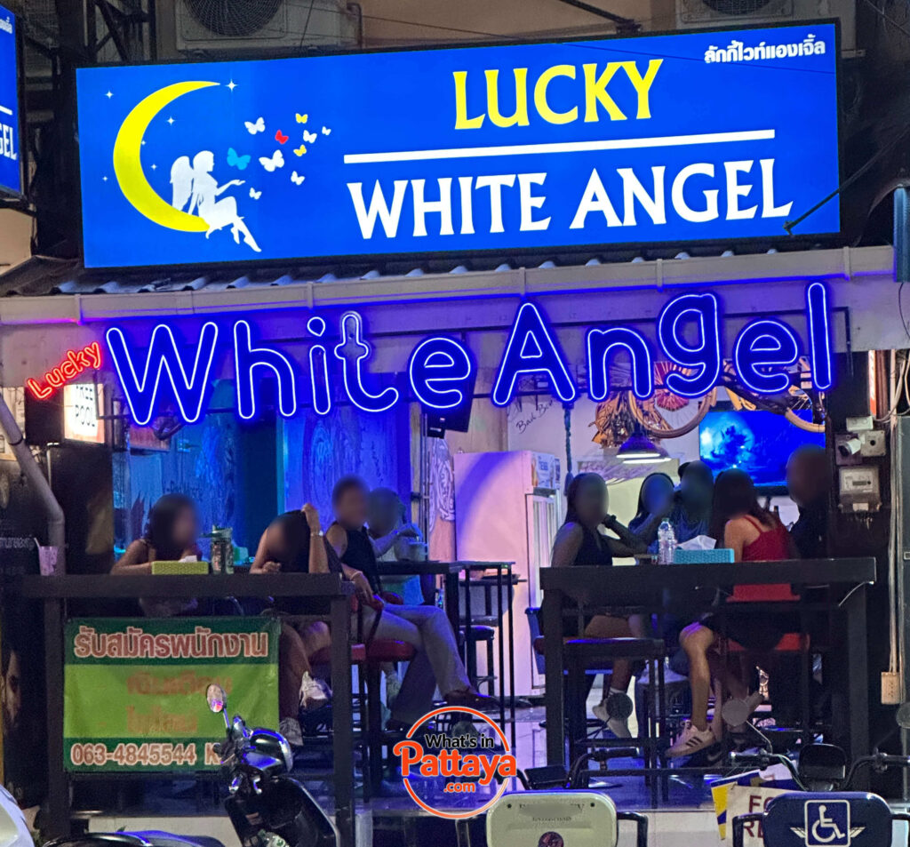 Lucky White Angel bar in Jomtien