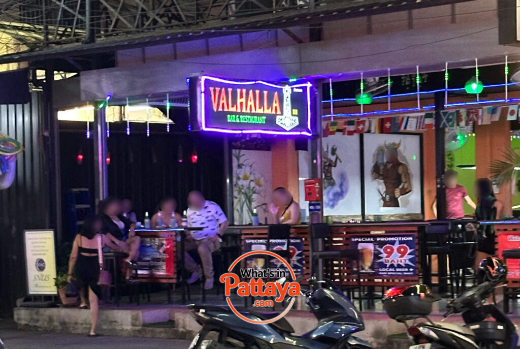 Valhalla Bar and Restaurant in Jomtien