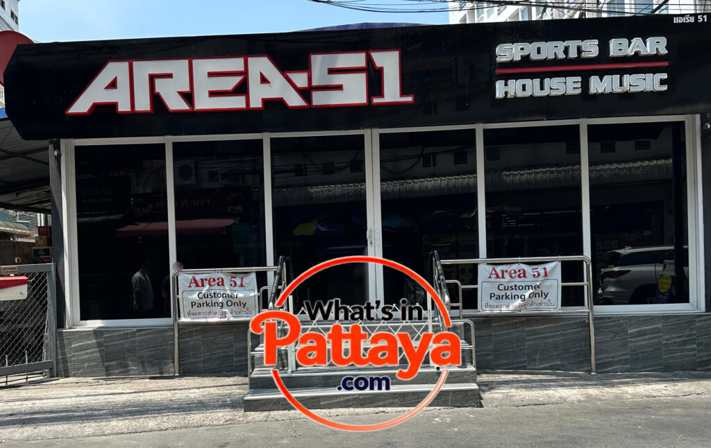 Area 51 on Soi Diana in Pattaya