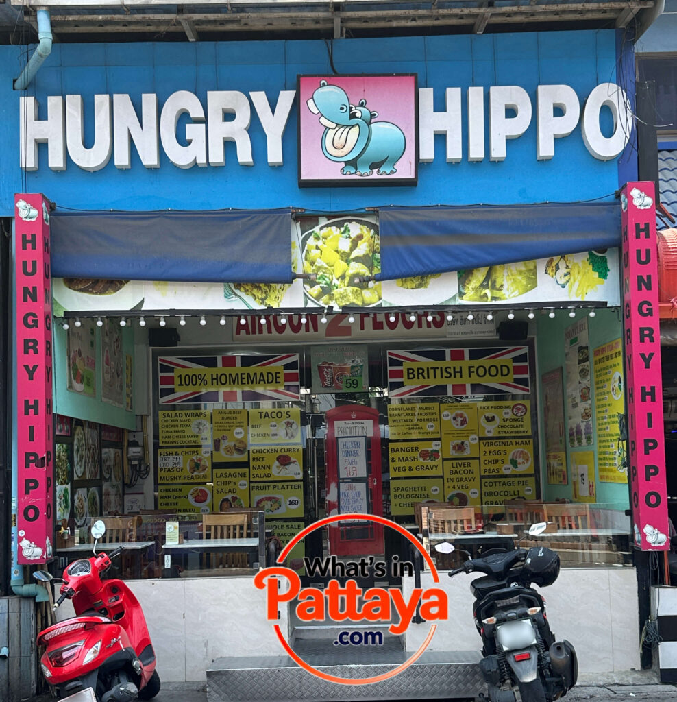 Hungry Hippo restaurant in Pattaya