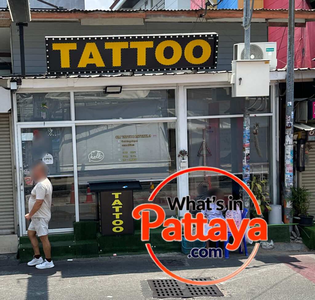 Om Tattoo Pattaya 3 is a tattoo studio in central Pattaya