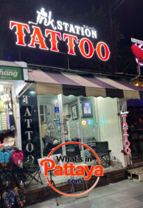 Ink Station tattoo studio on Beach Road in Pattaya