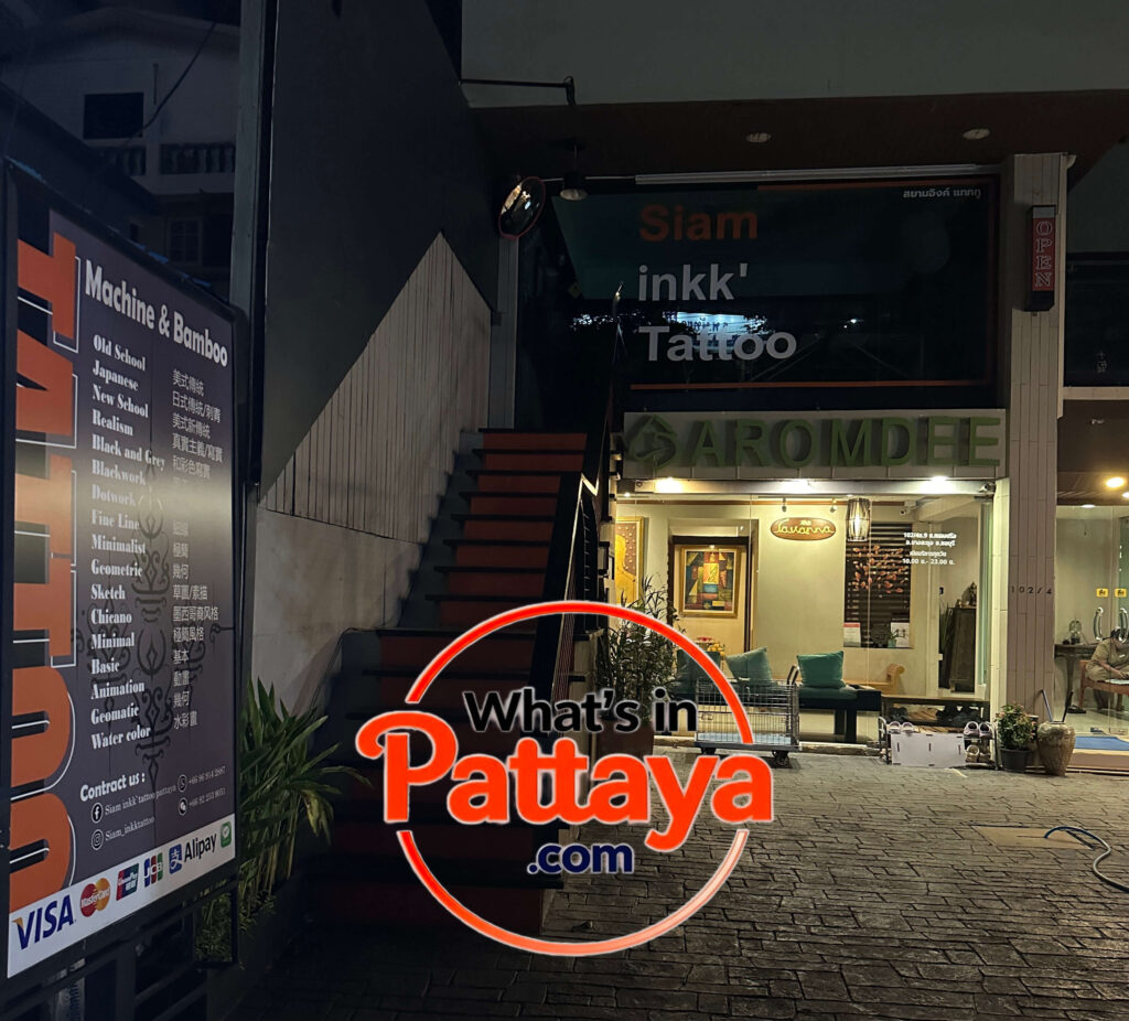 Siam Inkk Tattoo on Pattaya Soi 3
