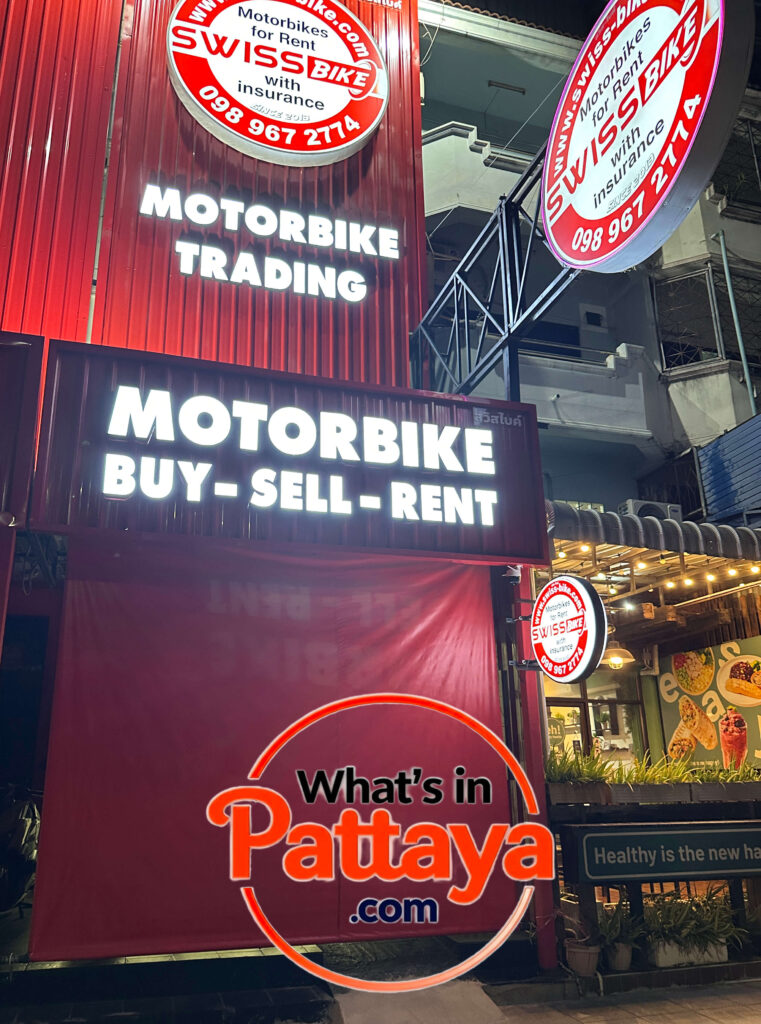 Outside Swissbike in Pattaya