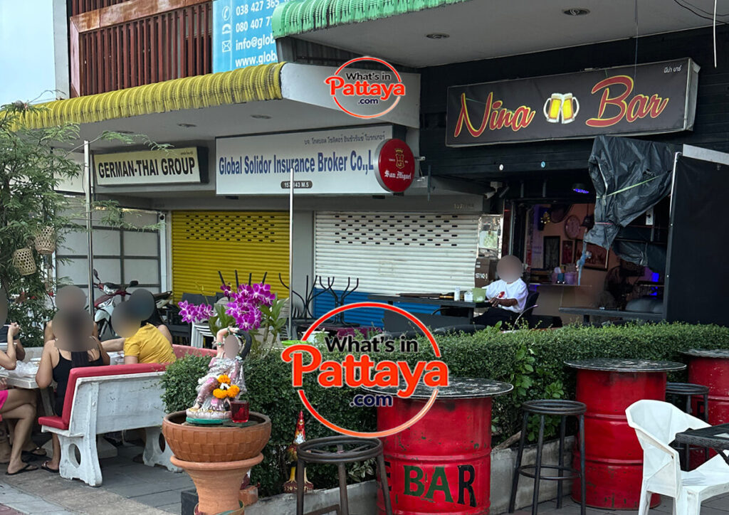 Nina Bar on Naklua Road in Pattaya