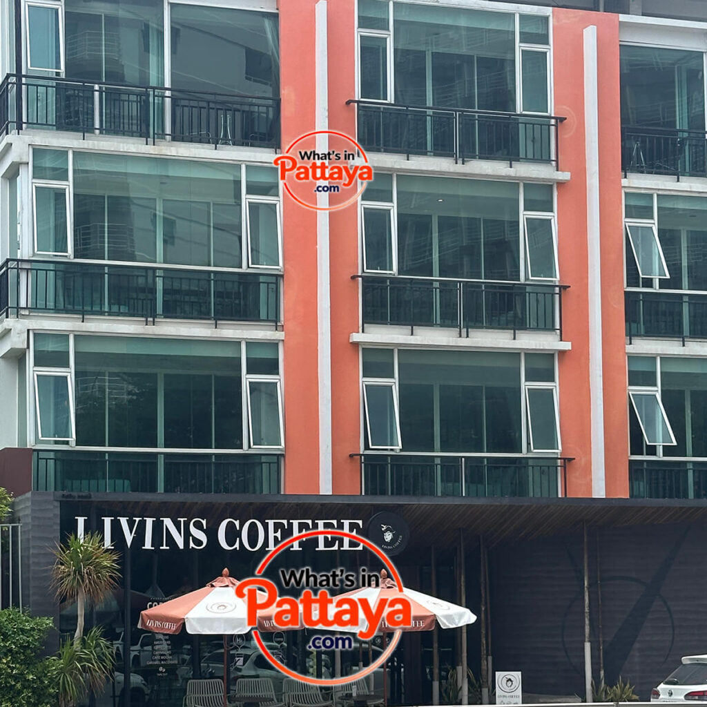 Livin architect studio and coffee shop in Jomtien