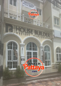 Outside the Pattaya house builder office