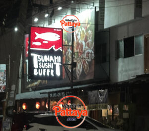 Tsunami Sushi Restaurant in Pattaya